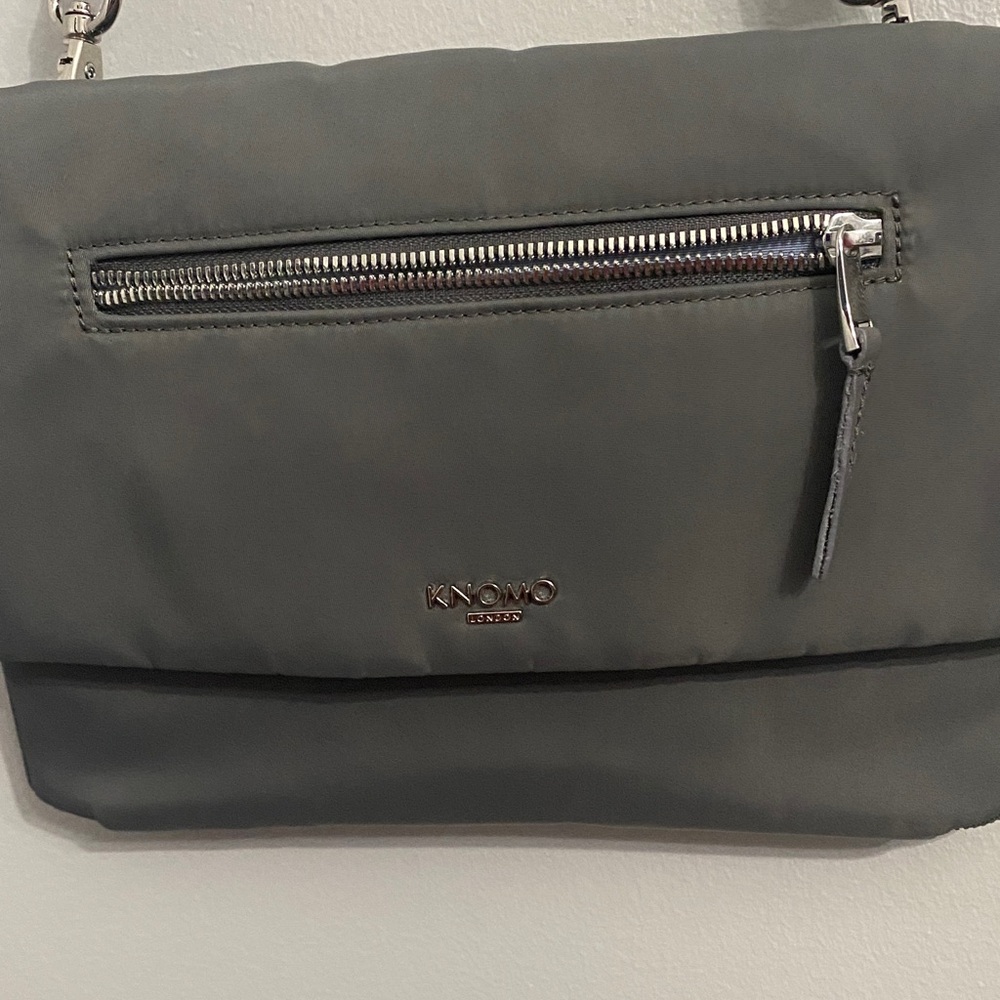 Knomo London Gray Travel Bag